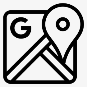 Google Maps Icon - Google Maps Line Icon, HD Png Download, Transparent PNG