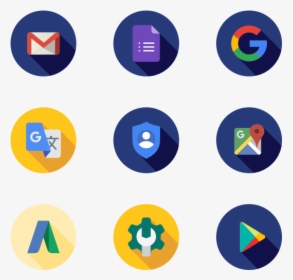 Google Suite - Business Flat Icons Png, Transparent Png, Transparent PNG