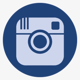 Facebook Round Logo Png Transparent Background Nemetas - Transparent Instagram Logo Blue, Png Download, Transparent PNG