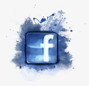 Facebook Logo Art, HD Png Download, Transparent PNG