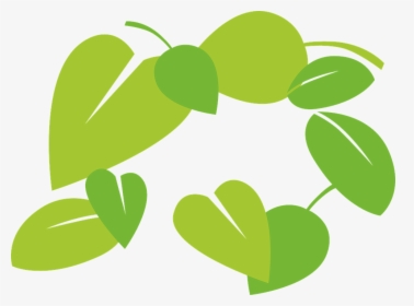 Hojas, Vector De, Verde, Flora - Leaves Green Falling Clipart, HD Png Download, Transparent PNG