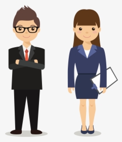 Vector Illustrator Lawyer Couple Euclidean Computer, HD Png Download, Transparent PNG