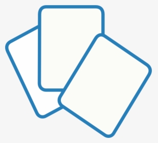 Card Deck Blue Clip Art, HD Png Download, Transparent PNG
