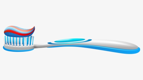 Toothbrush With Toothpaste Png Clip Art, Transparent Png, Transparent PNG