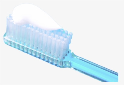 Toothpaste On Brush, HD Png Download, Transparent PNG