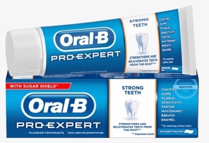 Oral B Pro Expert Strong Teeth Toothpaste, HD Png Download, Transparent PNG