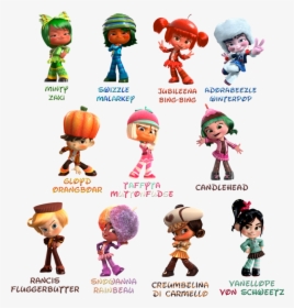 Wreck It Ralph S Sugar Rush Characters, HD Png Download, Transparent PNG