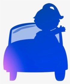 Transparent Girl Driving A Car Png Clip Art, Png Download, Transparent PNG