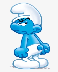 Grouchy Smurf Image-ty615, HD Png Download, Transparent PNG