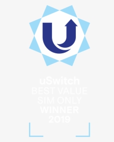 Uswitch Best Value Sim Only Winner, HD Png Download, Transparent PNG