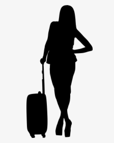 Free Download Travel Silhouette At Getdrawings Com, HD Png Download, Transparent PNG