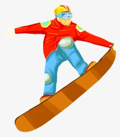 Skiing Clipart Snowboarding, HD Png Download, Transparent PNG