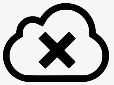 Cloud Delete, HD Png Download, Transparent PNG