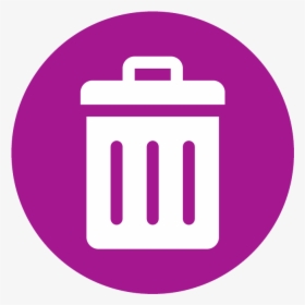 An Icon Of A Rubbish Bin, HD Png Download, Transparent PNG