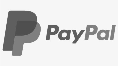 Paypal Logo Png Grey, Transparent Png, Transparent PNG