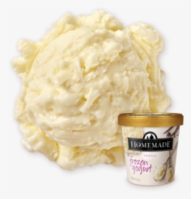 Homemade Brand Vanilla Frozen Yogurt, HD Png Download, Transparent PNG