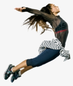 Ftestickers Woman Jump Levitation, HD Png Download, Transparent PNG