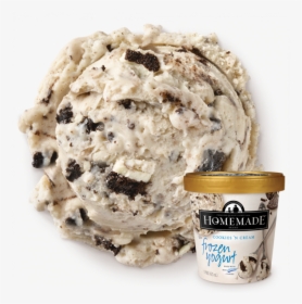 Homemade Brand Cookies N Cream Frozen Yogurt, HD Png Download, Transparent PNG