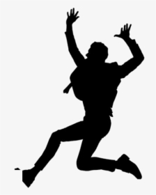 Transparent Person Jumping Silhouette, Clip Art, HD Png Download, Transparent PNG