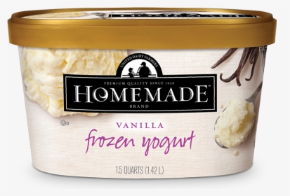Homemade Brand Vanilla Frozen Yogurt 48oz - Coconut Almond Chip Ice Cream, HD Png Download, Transparent PNG