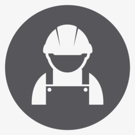 Transparent Safe Icon Png - White Icon Safety Helmet, Png Download, Transparent PNG