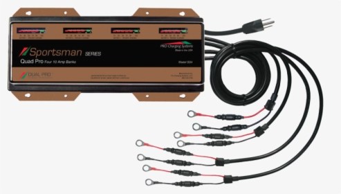 4 Bank Battery Charger, HD Png Download, Transparent PNG