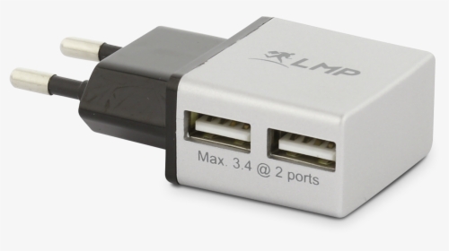 Lmp Dual Port Wall Charger - Usb Cable, HD Png Download, Transparent PNG