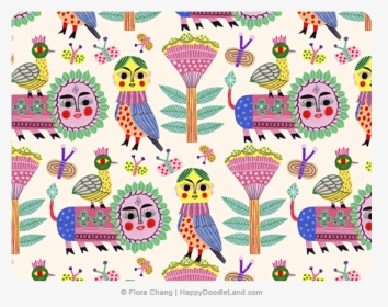 Folk Pattern© Flora Chang, HD Png Download, Transparent PNG