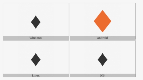 Black Diamond Suit On Various Operating Systems - Triangle, HD Png Download, Transparent PNG
