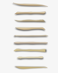 Clay Modelling Tools Clip Arts - Modelling Clay Tools Png, Transparent Png, Transparent PNG