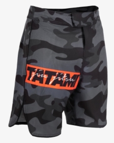 Tatami Fightwear Red Bar Camo Mma Shorts - Board Short, HD Png Download, Transparent PNG