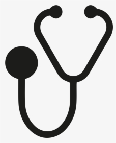 Sports Medical Recognition - Stethoscope Silhouette Transparent Background, HD Png Download, Transparent PNG