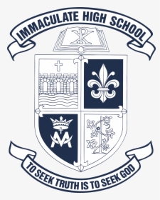 Immaculate High School Logo, HD Png Download, Transparent PNG