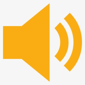 Speaker Icon Yellow Png, Transparent Png, Transparent PNG