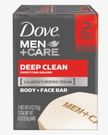 Dove Men Care Deep Clean Body And Face Bar - Dove Men Care Red, HD Png Download, Transparent PNG