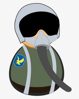 Airplane Fighter Pilot 0506147919 Fighter Aircraft - Air Force Pilot Clipart, HD Png Download, Transparent PNG