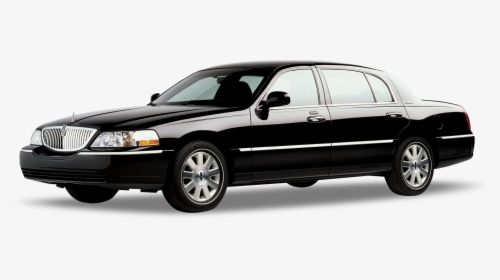 Lincoln Town Car Limo Png Wallpaper - Black Town Car, Transparent Png, Transparent PNG