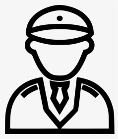 Pilot - Traffic Police Icon Png, Transparent Png, Transparent PNG