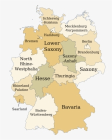 Germany States, HD Png Download, Transparent PNG