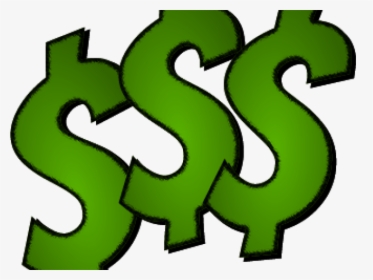 Money Signs - Cartoon Dollar Sign Clipart, HD Png Download, Transparent PNG