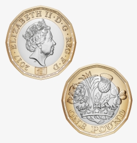 New One Pound Coin Transparent Image Financial - Pound Coin, HD Png Download, Transparent PNG