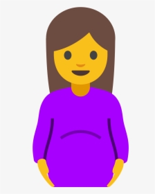 Pregnant Emoji Png, Transparent Png, Transparent PNG