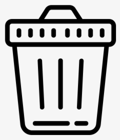 Transparent Trash Icon Png - Trash Icon Png, Png Download, Transparent PNG