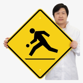 Playground Ahead Sign, HD Png Download, Transparent PNG