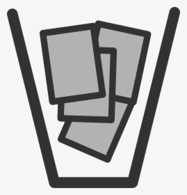 Trash, Can, Rubbish, Bin, Full, Computer, Icon, Dustbin, HD Png Download, Transparent PNG