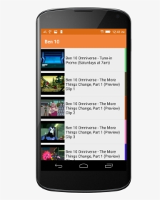 Local Video Player Android App - Video Player Android Development, HD Png Download, Transparent PNG
