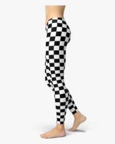 Checkerboard Leggings Yoga Pants For Women - Checkered Track Pants Mens, HD Png Download, Transparent PNG
