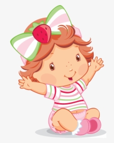 Clipart Royalty Free Baby Fiesta Huge - Strawberry Shortcake Baby Png, Transparent Png, Transparent PNG