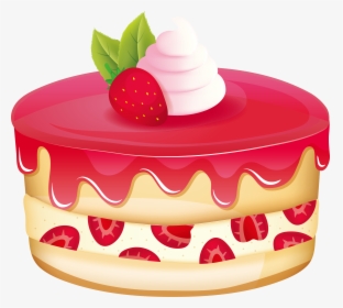 Strawberry Shortcake Bxe Nh - Strawberry Shortcake Cake Clipart, HD Png Download, Transparent PNG