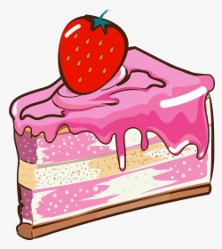 Fruit Strawberry Cake Gourmet Png And Vector Image, Transparent Png, Transparent PNG